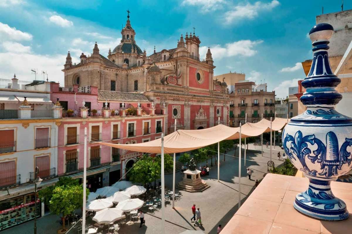 Apartamentos Rg Suites Plaza Del Salvador Sevilla Eksteriør billede